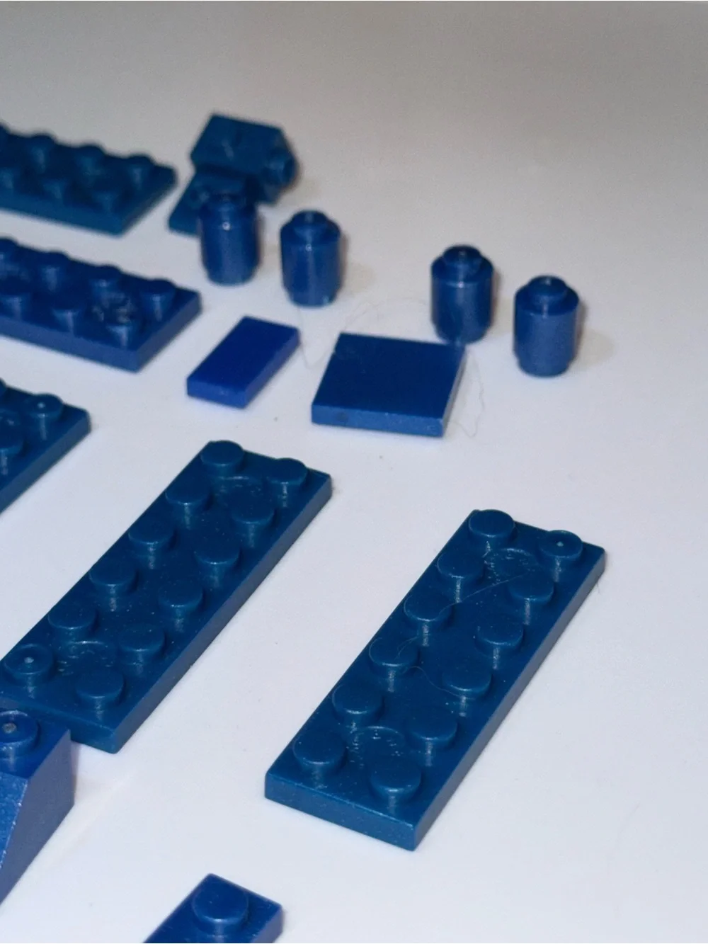 LEGO Royal Blue 28 Misc Planks Pieces Parts Lot